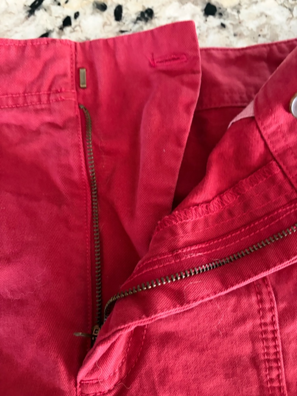 Universal Thread Red High-Waist Shorts - Picture 2 of 4